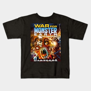 War for Monster Earth Kids T-Shirt